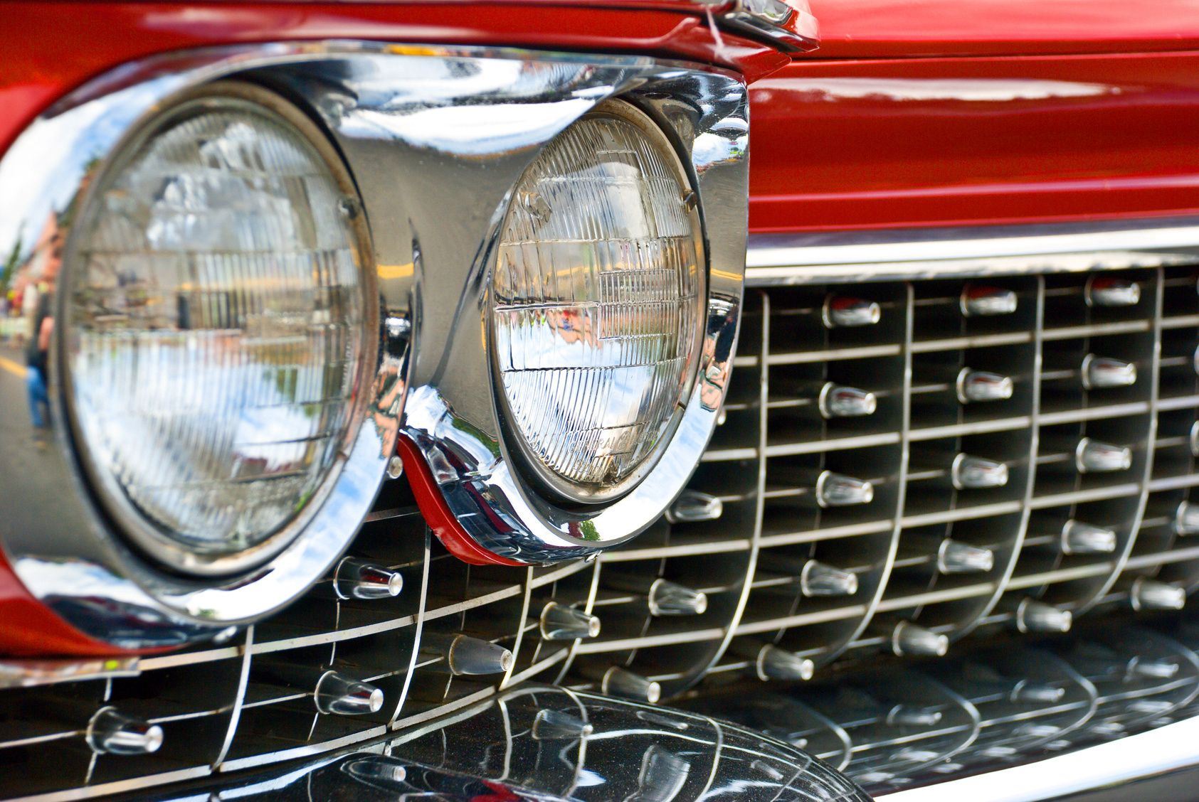 Cadillac grille